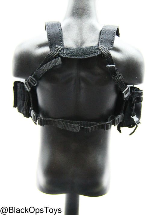 PMC - Weapon Specialist S - Black MOLLE Split Rig w/Pouch Set