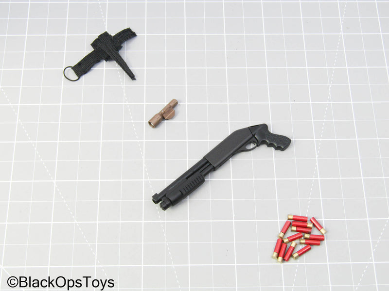 Load image into Gallery viewer, Task Force 141 - Black Pump Shotgun w/Pistol Grip

