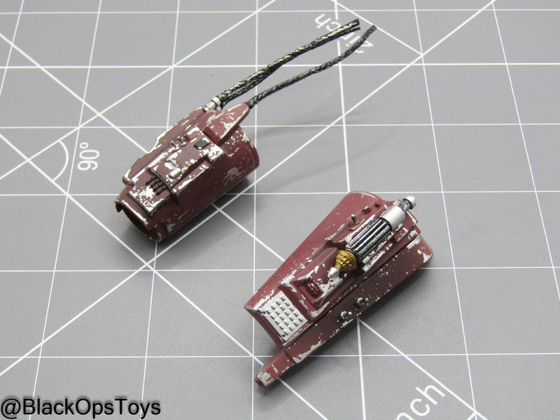 Load image into Gallery viewer, Star Wars - Boba Fett - Red Utility Gauntlet Set
