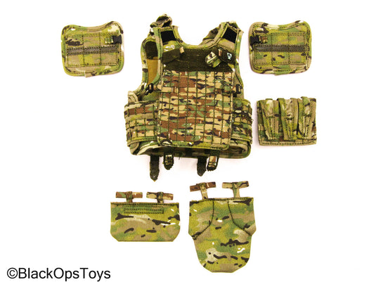 FSB Spetsnaz Alpha - Multicam MOLLE Assault Vest w/Padding Set