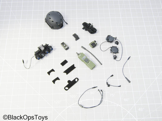 Task Force 141 - Grey Helmet w/NVG & Communications Set