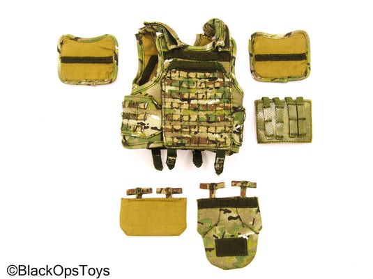 FSB Spetsnaz Alpha - Multicam MOLLE Assault Vest w/Padding Set