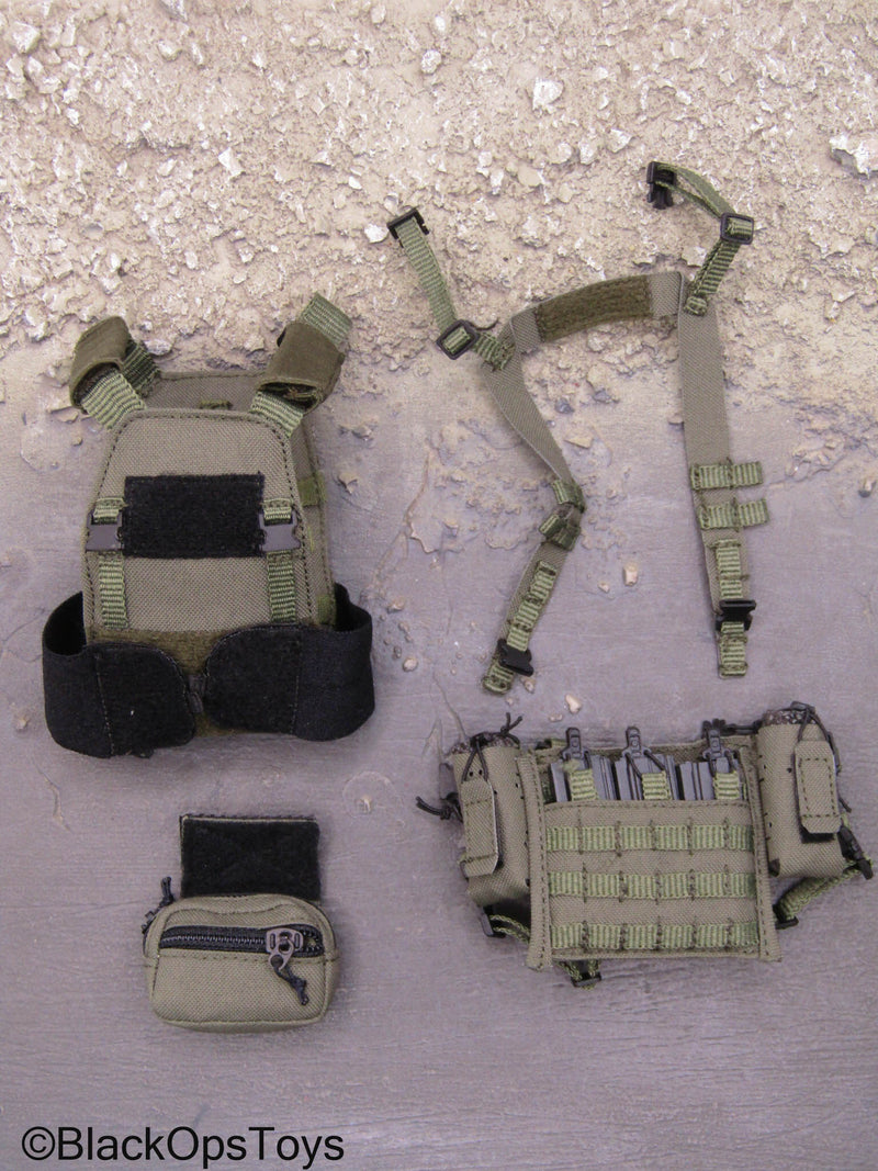 Load image into Gallery viewer, ZERT - Deathridge Remastered - Green Body Armor Vest w/Gear Set
