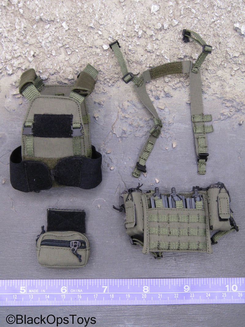 Load image into Gallery viewer, ZERT - Deathridge Remastered - Green Body Armor Vest w/Gear Set
