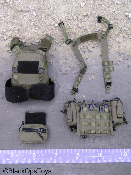 ZERT - Deathridge Remastered - Green Body Armor Vest w/Gear Set