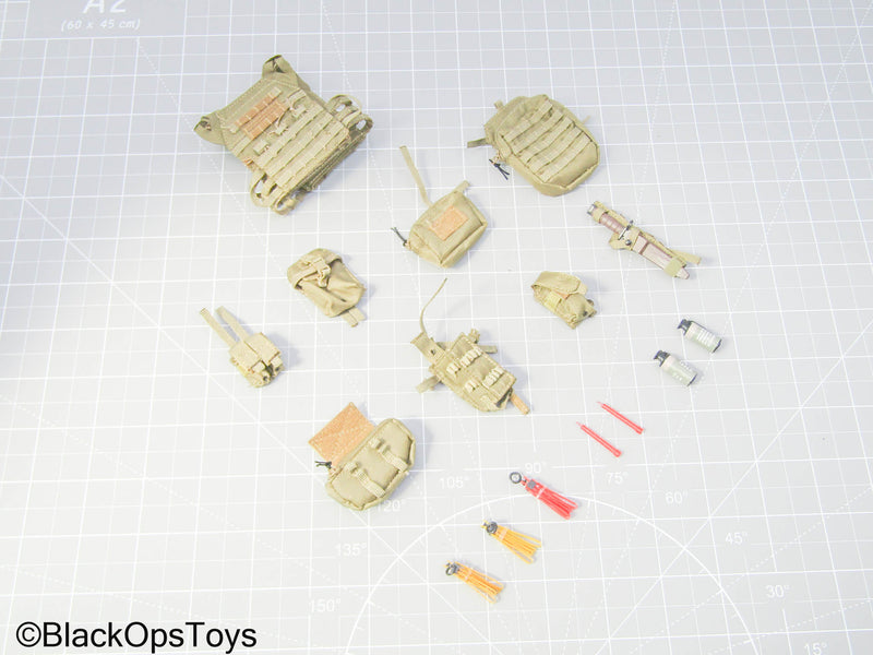Load image into Gallery viewer, Task Force 141 - Coyote Tan Plate Carrier Set
