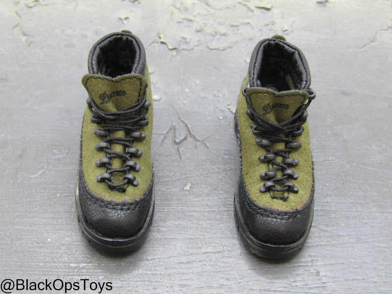 Load image into Gallery viewer, PMC - Weapon Specialist S - OD Green &amp; Black Combat Boots (Peg Type)
