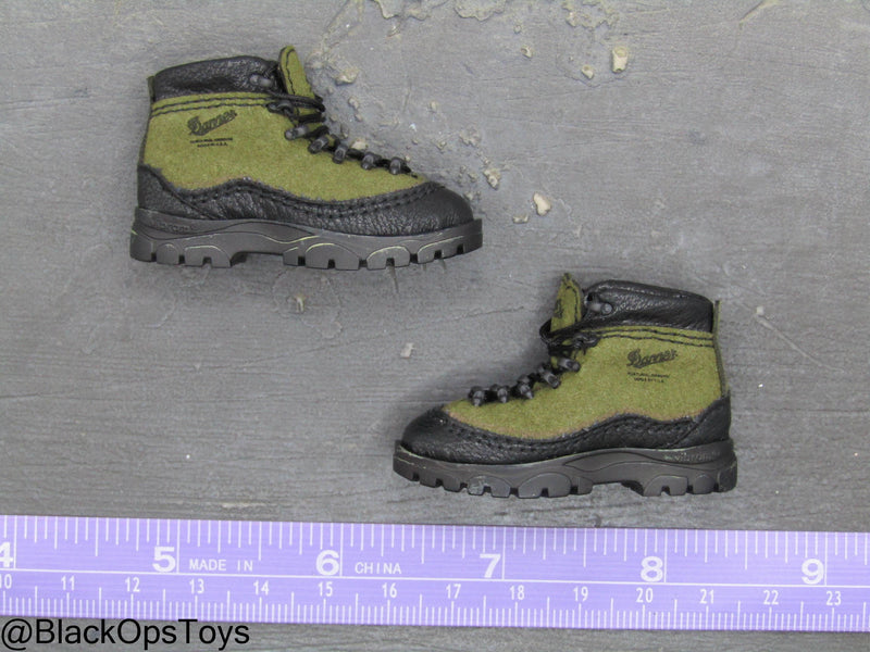 Load image into Gallery viewer, PMC - Weapon Specialist S - OD Green &amp; Black Combat Boots (Peg Type)
