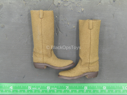Western Gear Tan Leather 1880 s Clint Eastwood Boots Foot Type