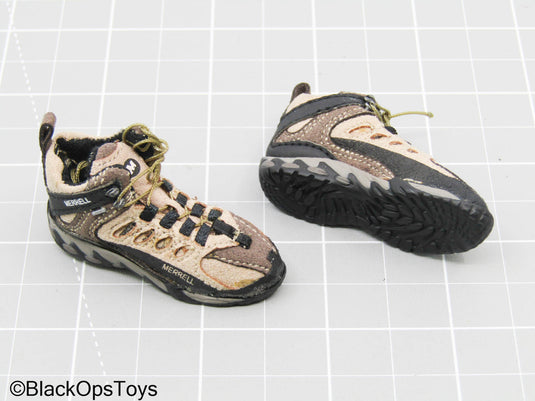 US Seal Team 3 Horsemen - Brown Merrell Hiking Boots (Foot Type)