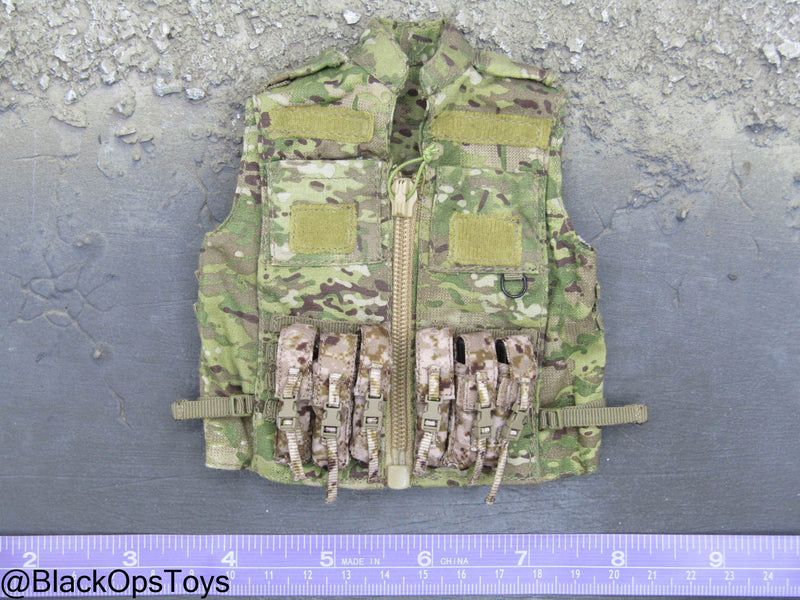 Load image into Gallery viewer, Custom Multicam DEVGRU Concealment Vest w/Stick Mag Pouches
