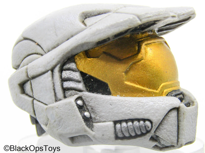 Load image into Gallery viewer, Halo - Master Chief - Grey MJOLNIR Armor Helmet Headsculpt
