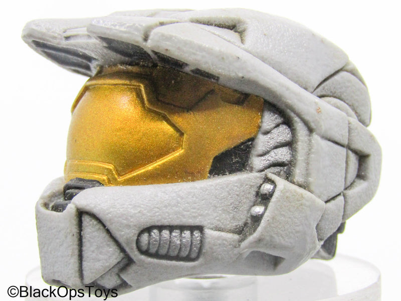 Load image into Gallery viewer, Halo - Master Chief - Grey MJOLNIR Armor Helmet Headsculpt
