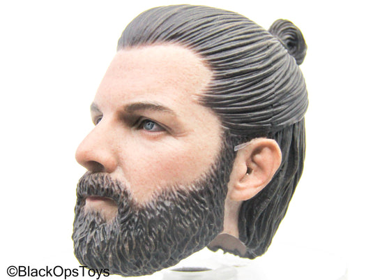 Male Headsculpt w/Removable Hair Bun