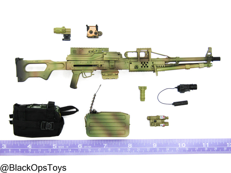 Load image into Gallery viewer, Camo Light Machine Gun (LMG) w/Attachment Set
