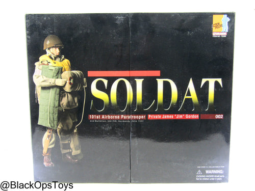 WWII Soldat 101st Airborne Paratrooper Pvt. James Gordon - MINT IN BOX