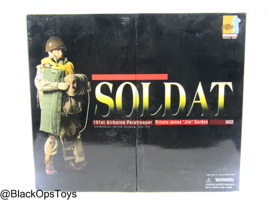 WWII Soldat 101st Airborne Paratrooper Pvt. James Gordon - MINT IN BOX