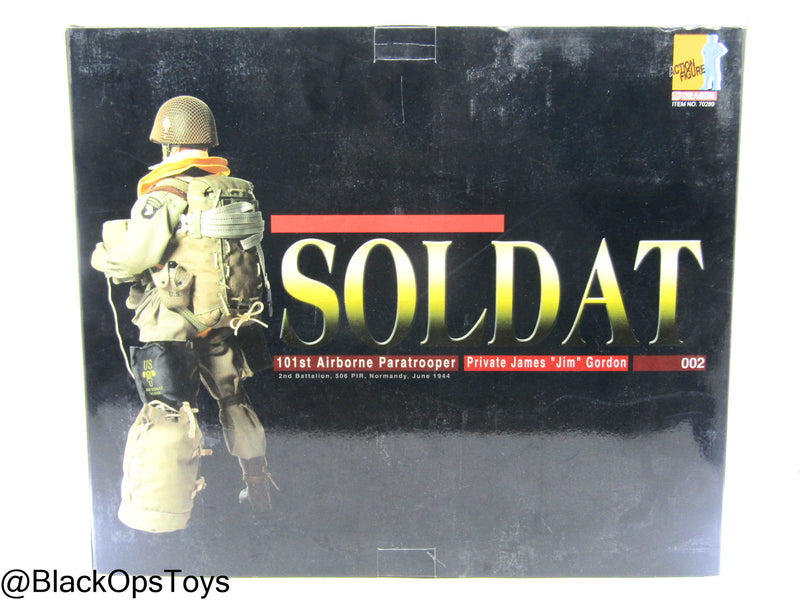 Load image into Gallery viewer, WWII Soldat 101st Airborne Paratrooper Pvt. James Gordon - MINT IN BOX
