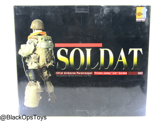 WWII Soldat 101st Airborne Paratrooper Pvt. James Gordon - MINT IN BOX