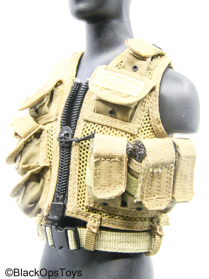 Load image into Gallery viewer, Tan PMC Tac Vest (Playhouse)
