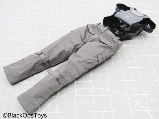 Grey Pants w/Trident Logo Plate Carrier