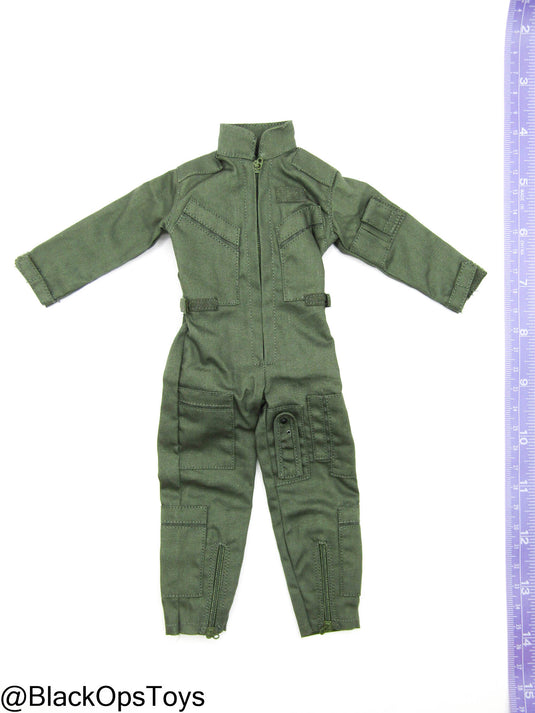 Top Gun - Tom & Nick - OD Green Jumpsuit
