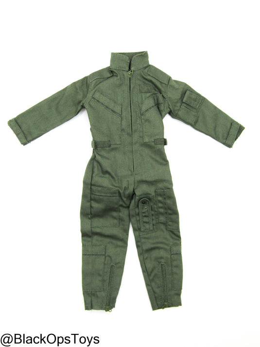Top Gun - Tom & Nick - OD Green Jumpsuit