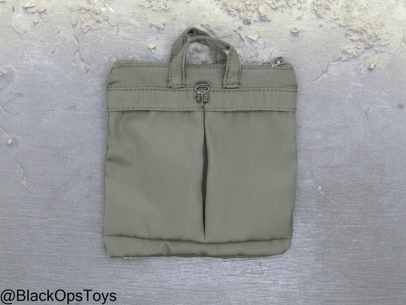 Load image into Gallery viewer, Top Gun - Tom &amp; Nick - OD Green Flight Helmet Bag
