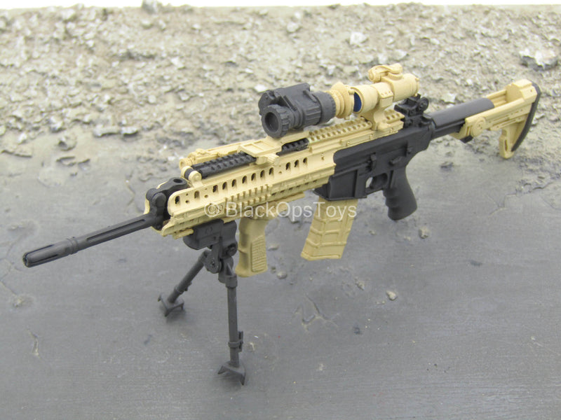 Load image into Gallery viewer, Taosun Army - Black &amp; Tan M4 SIR Rifle Set - MINT IN BOX
