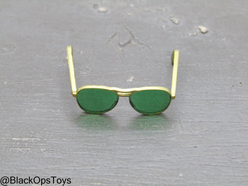Top Gun - Tom & Nick - Gold Colored Aviators