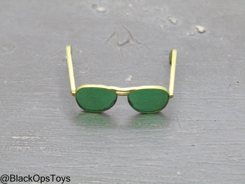 Load image into Gallery viewer, Top Gun - Tom &amp; Nick - Gold Colored Aviators
