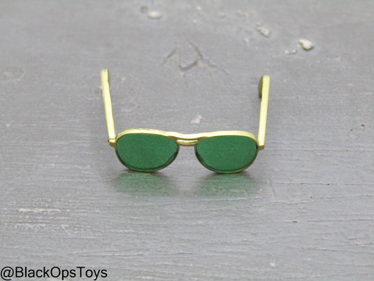 Top Gun - Tom & Nick - Gold Colored Aviators