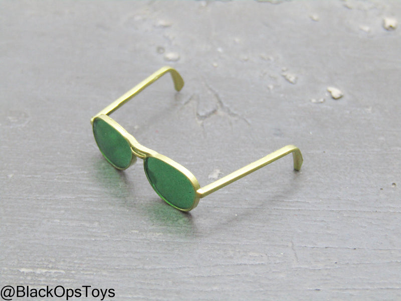 Load image into Gallery viewer, Top Gun - Tom &amp; Nick - Gold Colored Aviators
