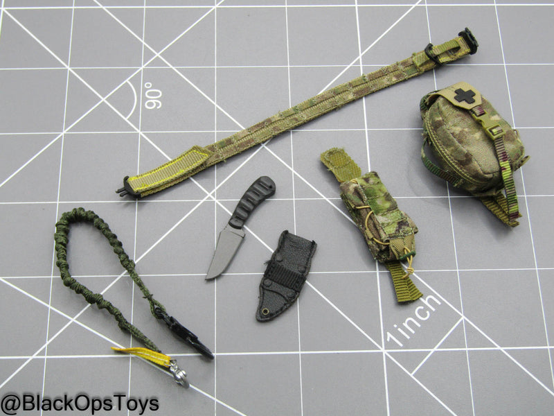 Load image into Gallery viewer, Thalia Desert Soldier - Tactical Combat Belt w/Pouch Set
