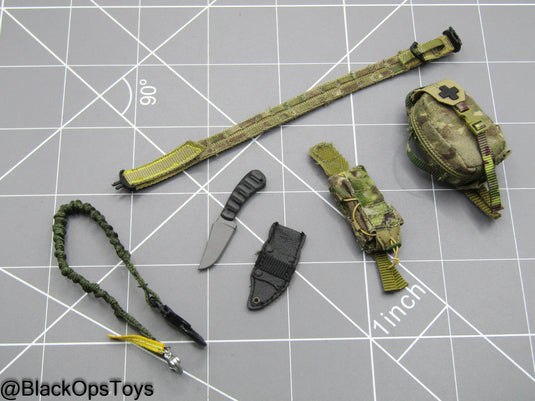 Thalia Desert Soldier - Tactical Combat Belt w/Pouch Set