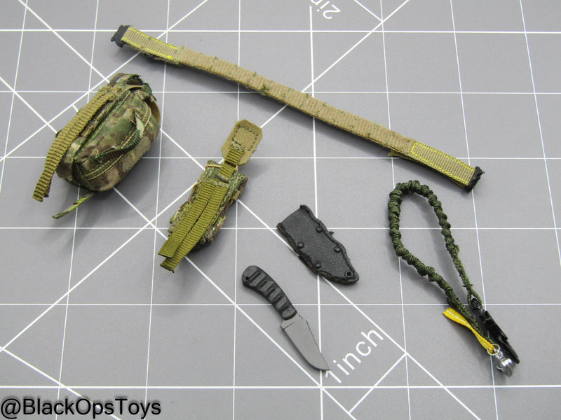 Load image into Gallery viewer, Thalia Desert Soldier - Tactical Combat Belt w/Pouch Set
