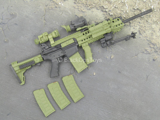 M4 Rifle Green Taosun Army - Green M4 SIR Rifle Set - MINT IN BOX – BlackOpsToys
