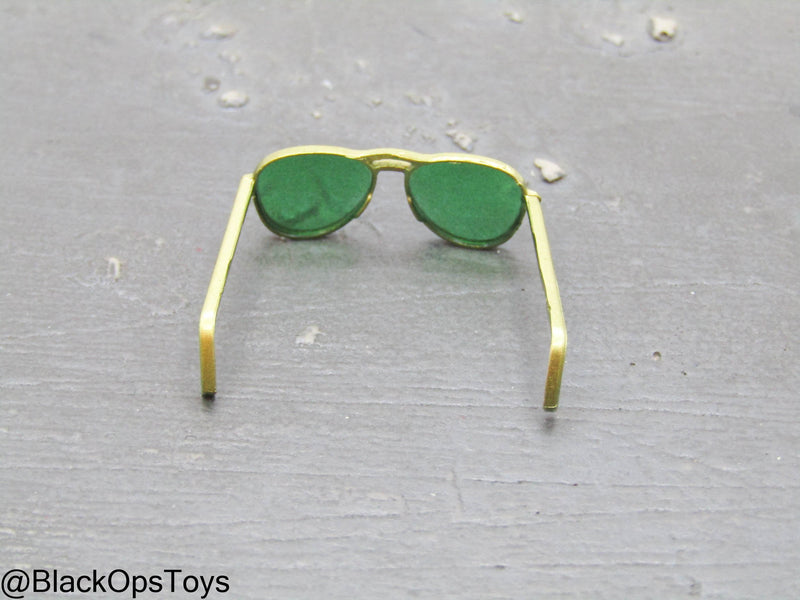 Load image into Gallery viewer, Top Gun - Tom &amp; Nick - Gold Colored Aviators

