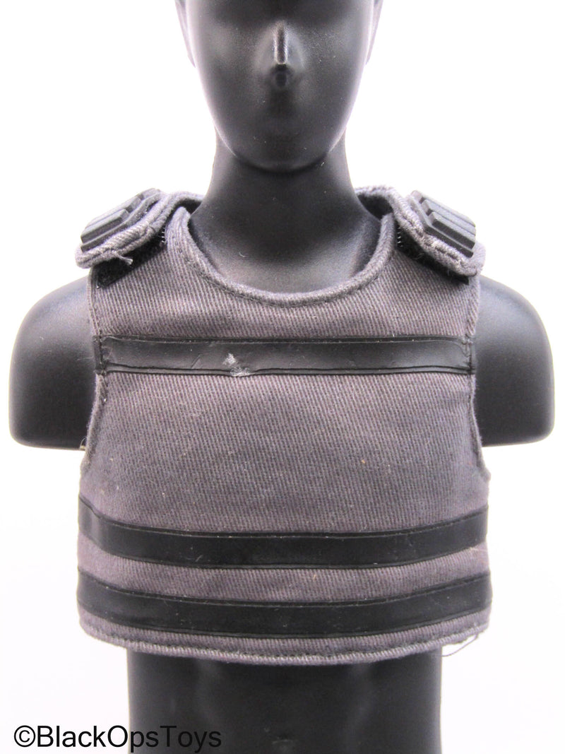 Load image into Gallery viewer, Grey Combat Vest
