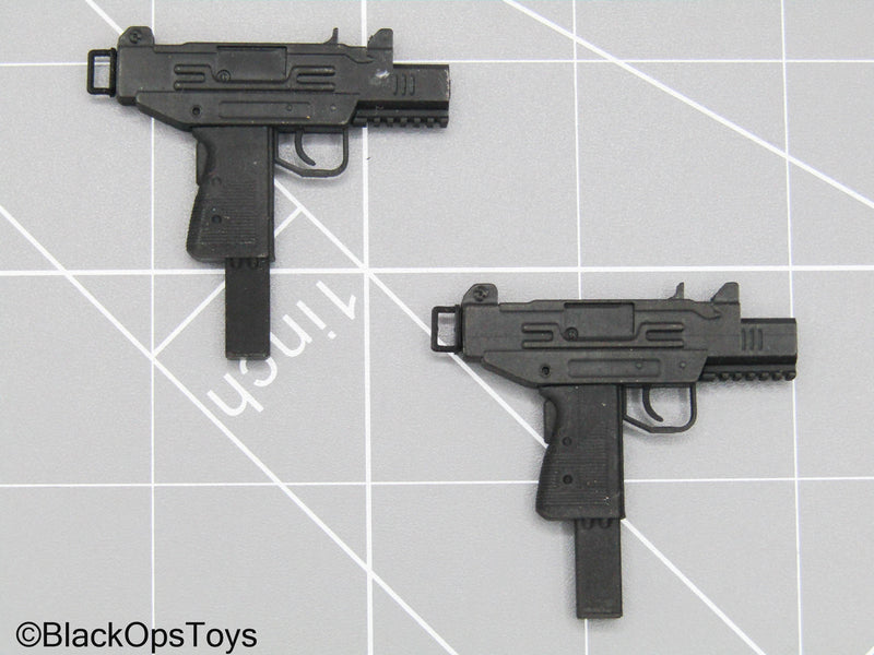 Load image into Gallery viewer, Black Dual UZI SMG
