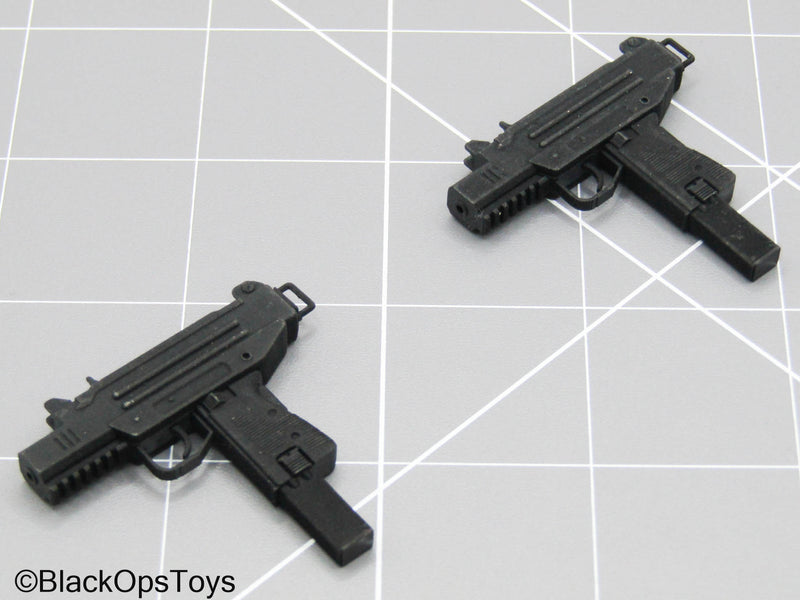 Load image into Gallery viewer, Black Dual UZI SMG
