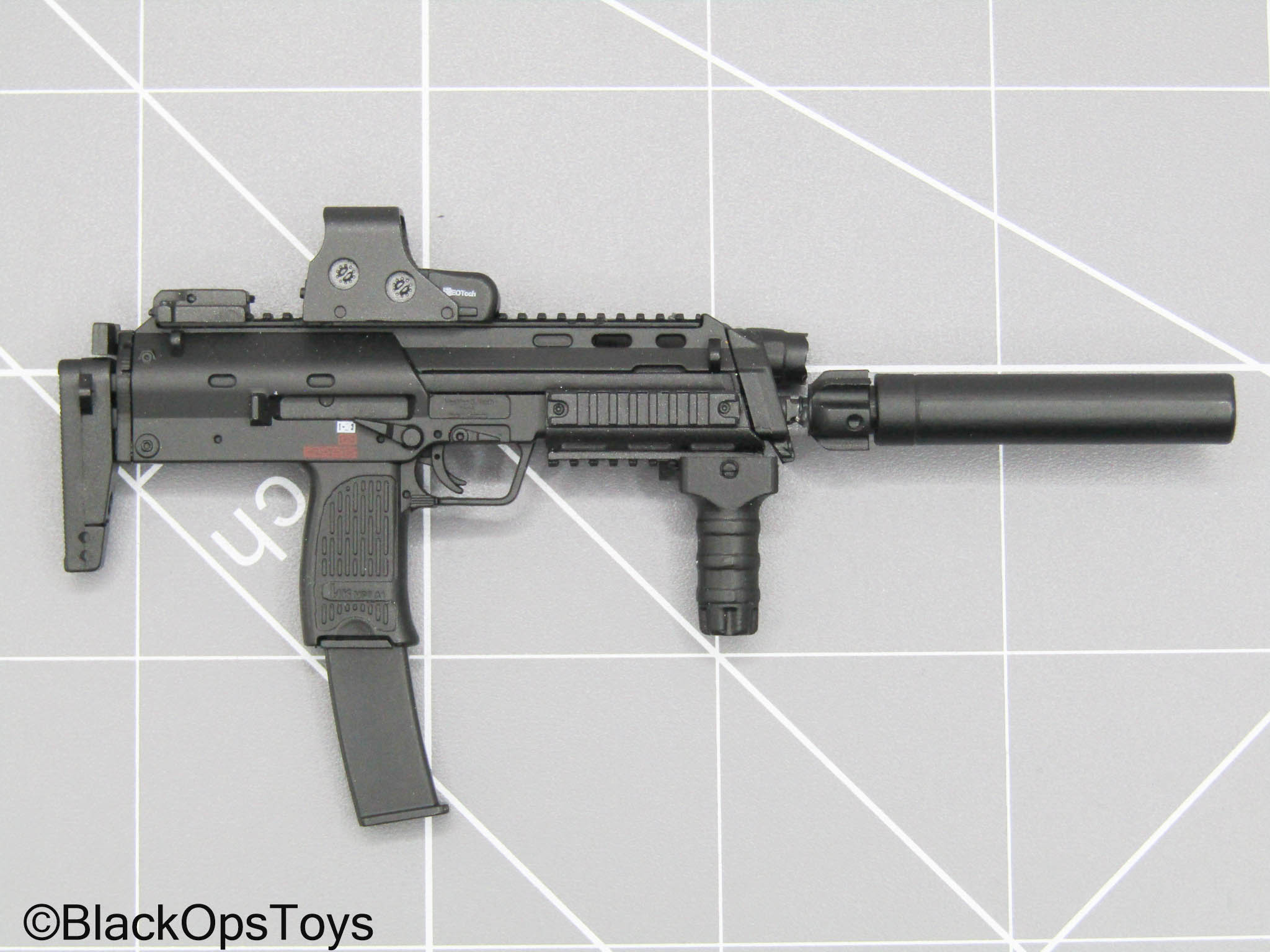 Black HK MP7 w/Attachment Set – BlackOpsToys