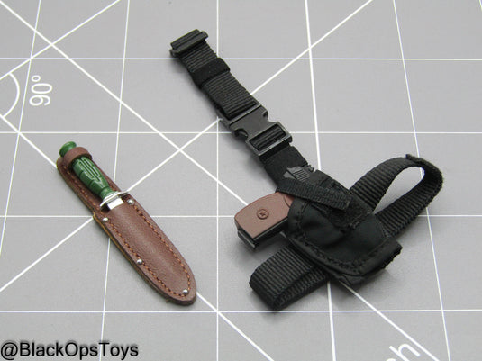 TSSN FSB Vympel - Makarov Pistol w/Drop Leg Holster & Knife Set
