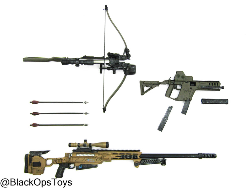 Load image into Gallery viewer, The Division 2 - Brian Johnson - Sniper, Vector SMG, &amp; Crossbow Set

