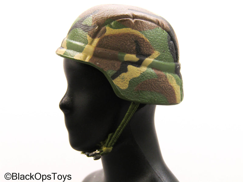 Load image into Gallery viewer, Woodland Camo Helmet
