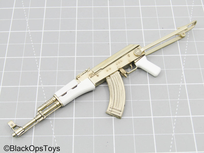 Load image into Gallery viewer, Suicide Squad - The Joker - Gold &amp; White AK-47 (Hot Toys)
