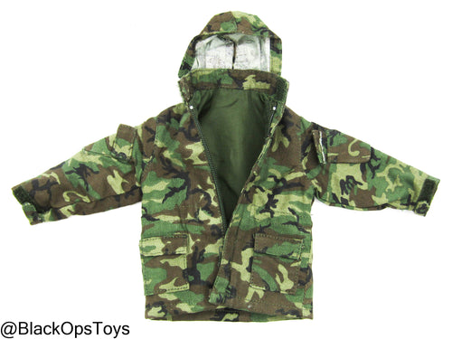Woodland Camo Combat Jacket