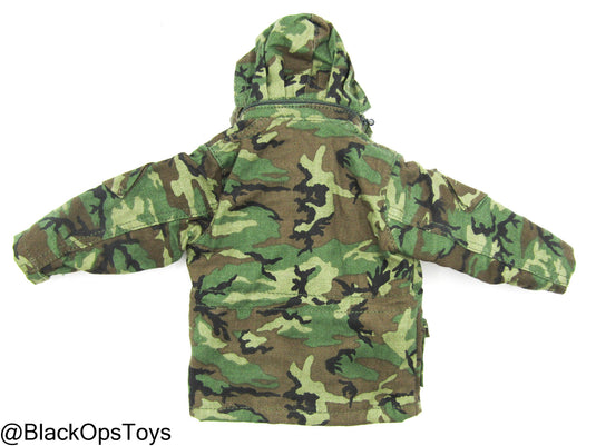 Woodland Camo Combat Jacket