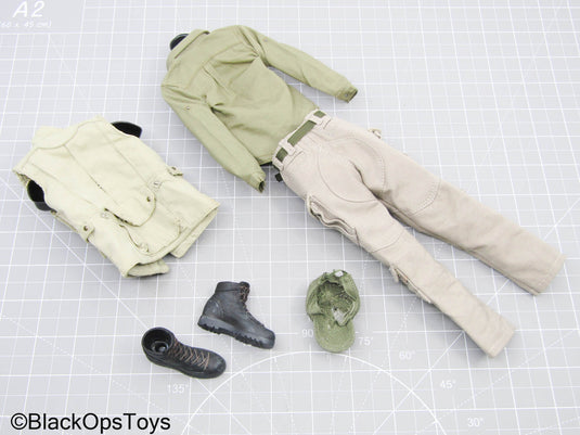 PMC DFEVGRU Olive Green Combat Uniform & Gear Set