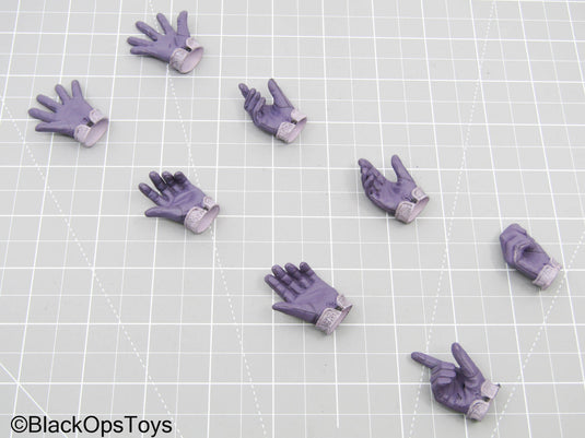The Dark Knight - The Joker - Purple Gloved Hand Set (Hot Toys)